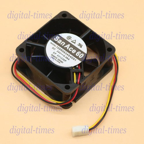 One For SANYO  109R0624S4D01 San Ace60 24V 0.08A cooling fan Free Shipping