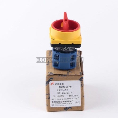 1PC Switch Power Cut-off LW26GS-25/04-1 Small Machine Load Disconnect