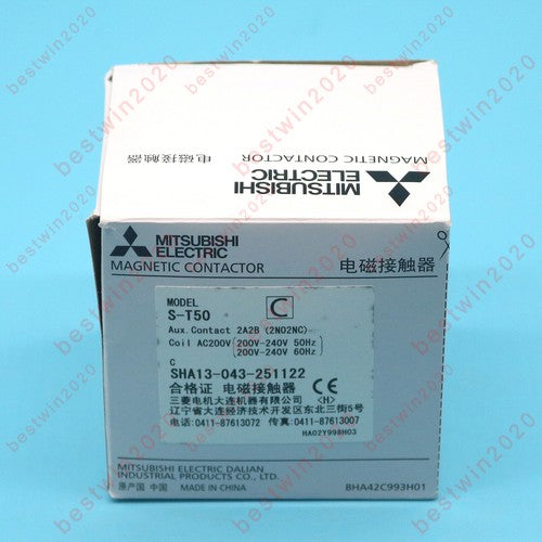 ONE  Mitsubishi IN BOX Magnetic Contactor S-T50 AC200V free shipping