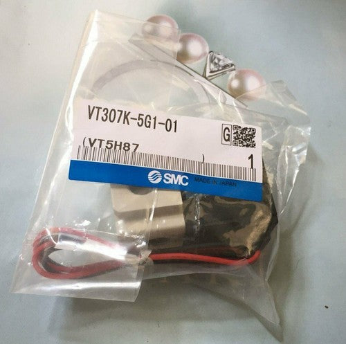 one  SMC solenoid valve VT307K-5G1-01 Free shipping