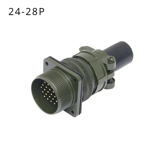 1pcs for Ation plug servo connector 24pin MS3100A-24-28P MS3100A-24-28S