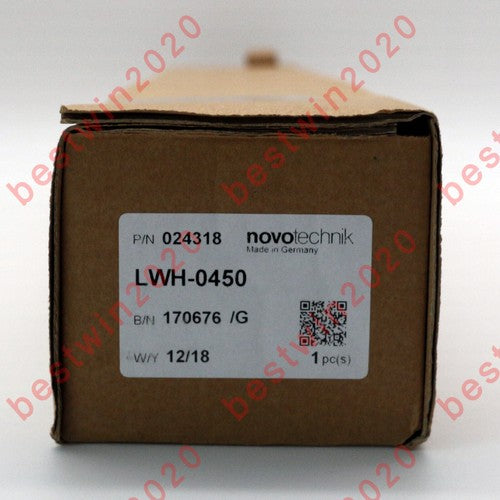 one  Novotechnik LWH-0450 Position Transducer LWH0450  SHIP