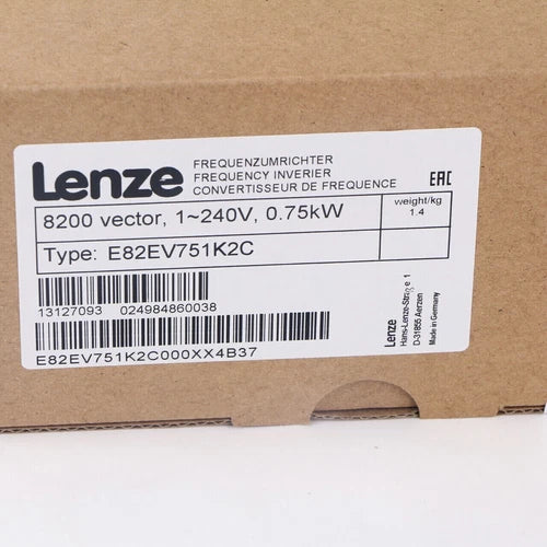E82EV751K2C  Sealed Lenze E8200 E82EV751-2C Frequency Inverter E82EV751K2C