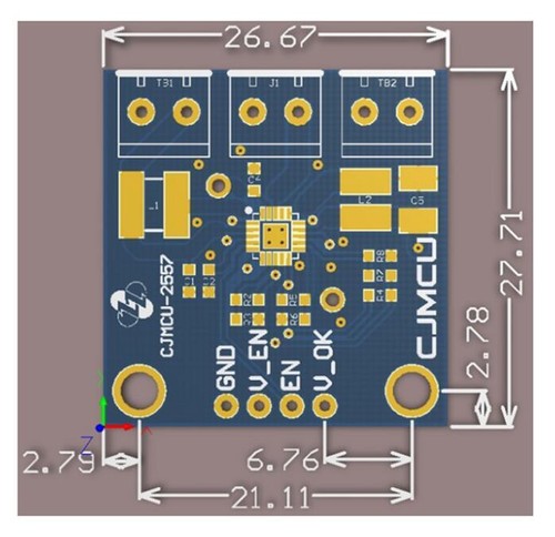 BQ25570 Energy Harvester Module Step Up Boost Buck Step Down Converter Supply
