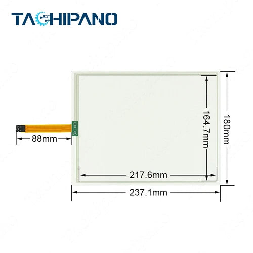 1SET Touch Screen Panel for 5AP1120.1043-C01 with Front Overlay 5AP1120.1043-C01