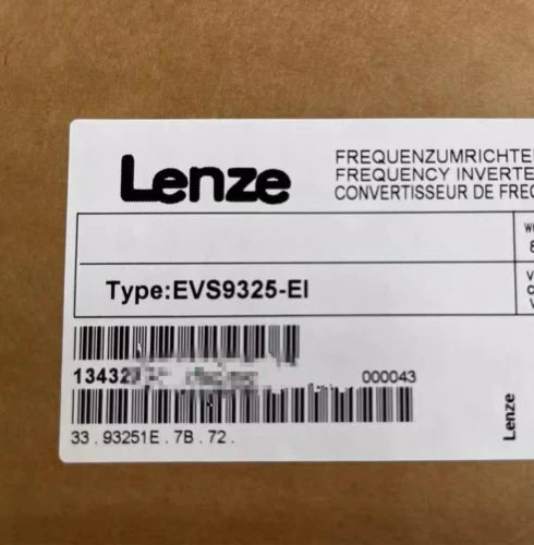 1 PC EVS9325-EI  LENZE EVS9325EI SERVO INVERTER
