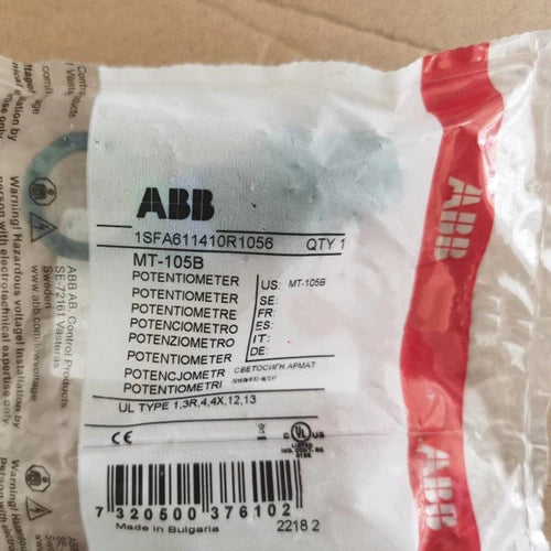 1pcs  ABB MT-105B plastic ring potentiometer Quality Assurance Fast delivery