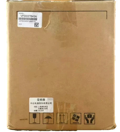 1PC  Delta VFD037B43A Inverter 3Phase 380V 3.7KW 5HP Free delivery