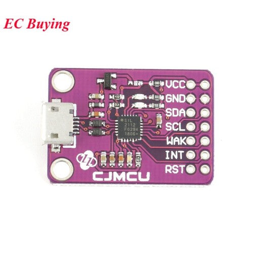 CP2112 USB-to-SMBus Bridge Controller GUI-Based 12 Mbps 8 GPIOs 48MHz to 94kHz