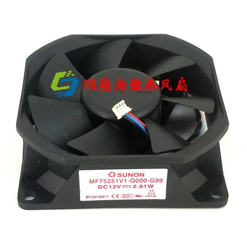 1X For PT-LW321EA 12V 2.91W 3pin Projector Cooling fan MF75251V1-Q000-G99