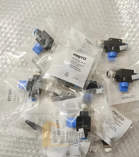 1PC  HE-3-1/8-QS-6   Line stop valve  #P