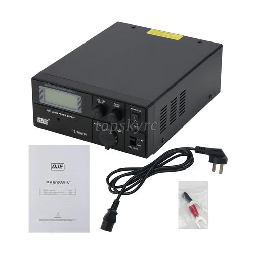 1X Shortwave Radio Communication Switching Power Supply 13.8V 50A PS50SWIV 230V