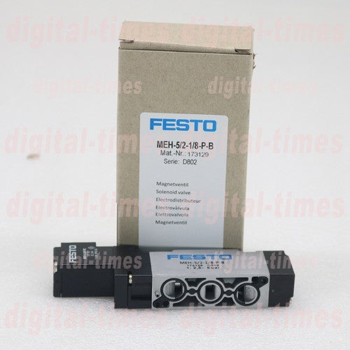 1PC  FESTO solenoid valve MEH-5/2-1/8-P-B 173129 Free Shipping#LJ
