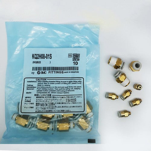 1Bag/10pcs SMC KQ2H08-01S Fittings  Free shipping