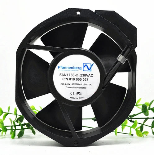 1PC  FAN 172*150*38MM cooling fan 1738-C 230VAC 0.16/0.17A