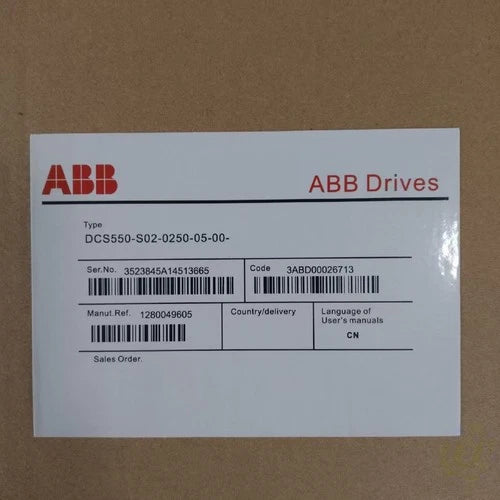 DCS550-S02-0250-05-00-00 DC Speed Regulator DCS550S020250050000