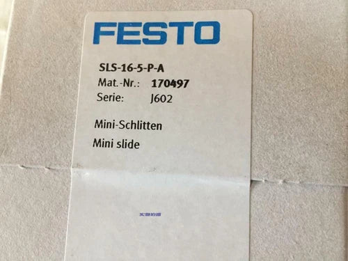 One Festo SLS-16-5-P-A 170497 Cylinder ping