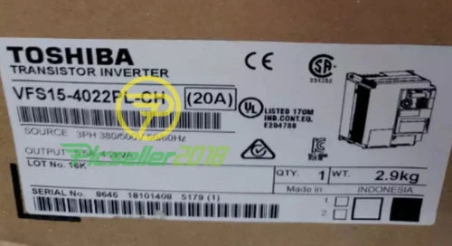 1PC  Toshiba Inverter VFS15-4022PL-CH ping