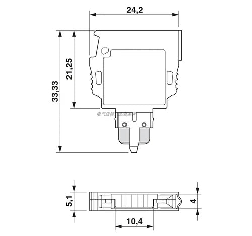 50pcs P-CO-3036796    Terminal Component Plug