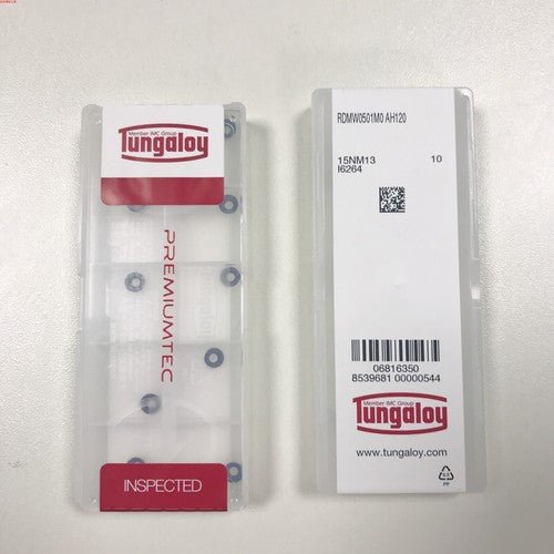 10Pcs/BOX Tungaloy RDMW0501M0 RDMW0501MO AH120 milling blade CNC Carbide Inserts