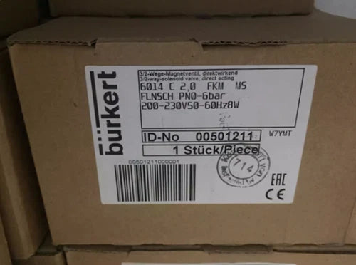 1pcs   6014C 2.0 FKM 00501211 solenoid valve