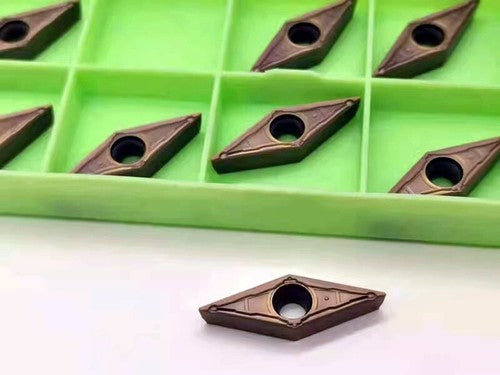 10Pcs/BOX DESKAR VBMT160404-MV LF6118 Carbide Inserts Blade Stainless Steel