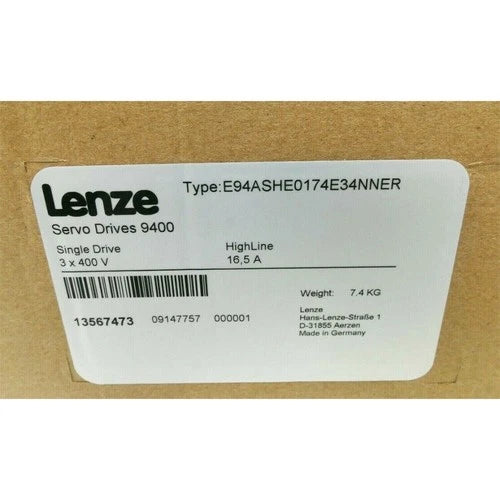 E94ASHE0174E34NNER  LENZE E94ASHE0174E34NNER Servo Drive