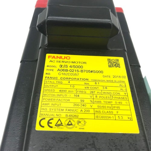 For FANUC A06B-0215-B705#S000  servo motor Free Shipping