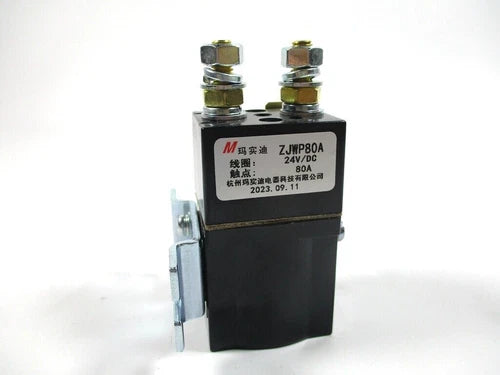 1Pcs  electric pallet forklift DC contactor 24V 48V 72V ZJWP80A