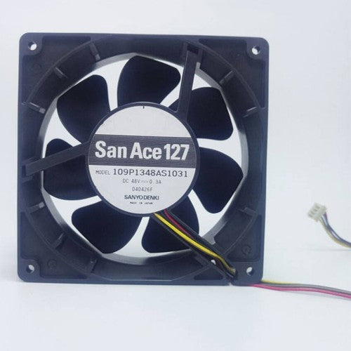 One For SANYO  109P1348AS1031 San Ace127 48V 0.3A cooling fan Free Shipping