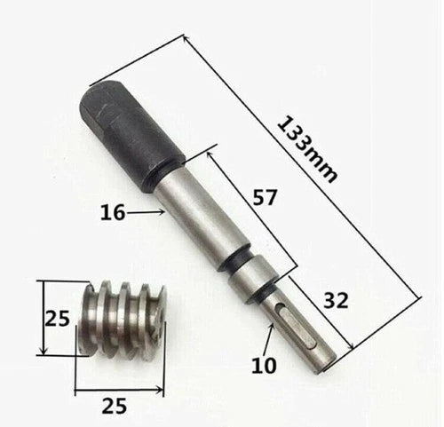 1PC/1Set  For   Milling Machine Mill Head Gear Tilt Turbine Adjust Worm