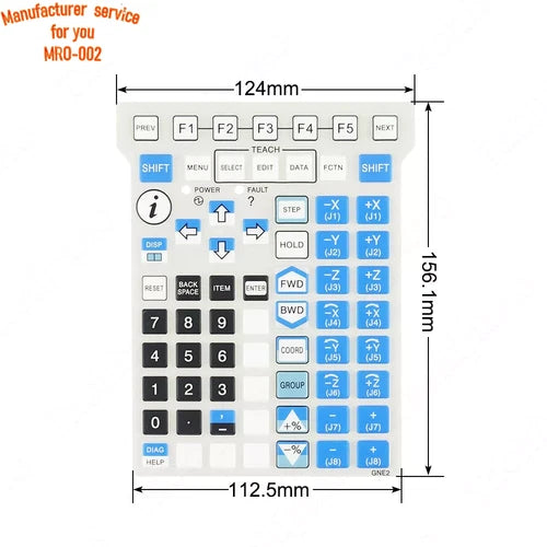 1X For   Teach Pendant Membrane Keypad Protective Film  GNE2