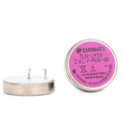 1PC Tadiran TLH-2450 3.6V 0.55mA High Temperature Battery