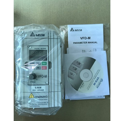 DELTA in box VFD004M21A Inverter VFD004M21A One year warranty