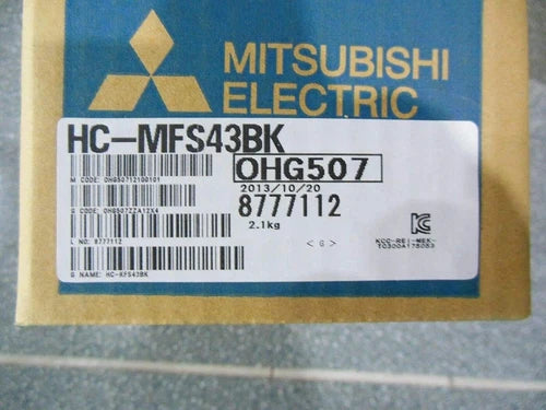 HC-MFS43BK 1PCS  Mitsubishi Servo Drive HCMFS43BK AC Servo Motor