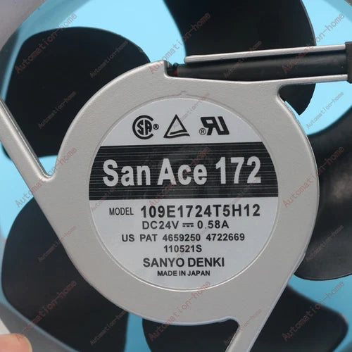 1pc SAN ACE172 109E1724T5H12 24V 0.58A    fan