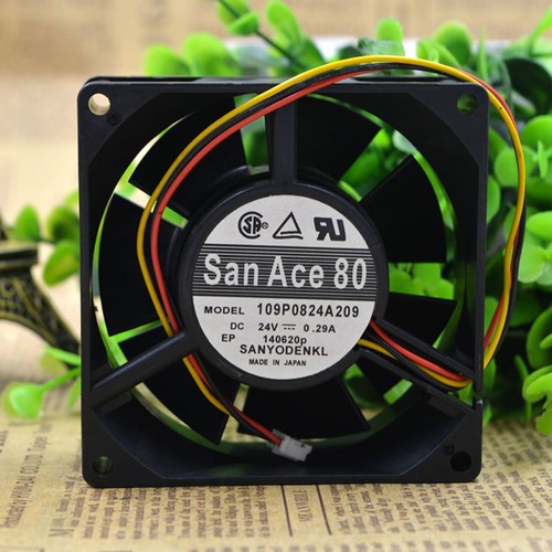 One For SANYO  109P0824A209 San Ace80 24V 0.29A cooling fan Free Shipping