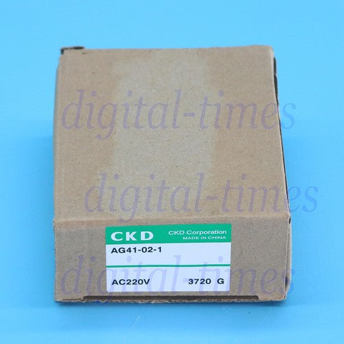 1PC  For CKD AG41-02-1-AC220V AG41-02-1 AC220V solenoid valve#QW