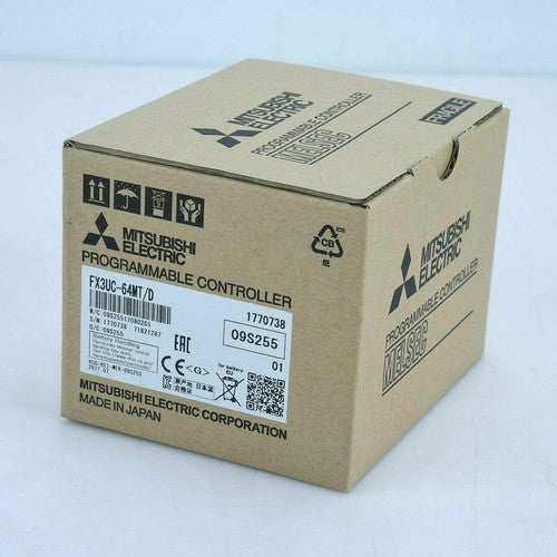 Mitsubishi In Box programmable controller FX3UC-64MT/D One year warranty