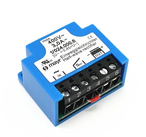1PC  Half wave Rectifier Einweggleichrichter module  1/024.000.6 400V 3,0A