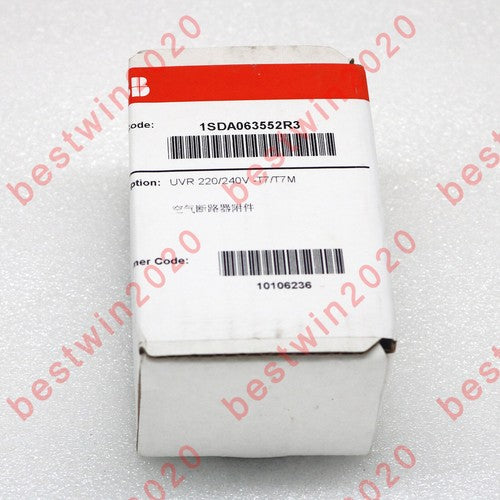 One  Abb low voltage switch 1SDA063552R3 220/240V Free ship