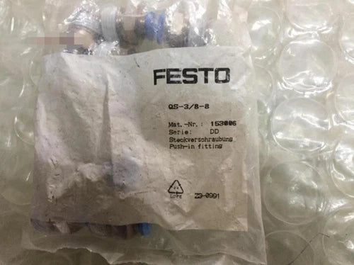 10PCS/1bag   Fittings  QS-3/8-8 153006  QS3/88