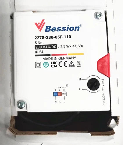1PC  FIT FOR Bession Burner Damper Actuator 227S-230-05F-110