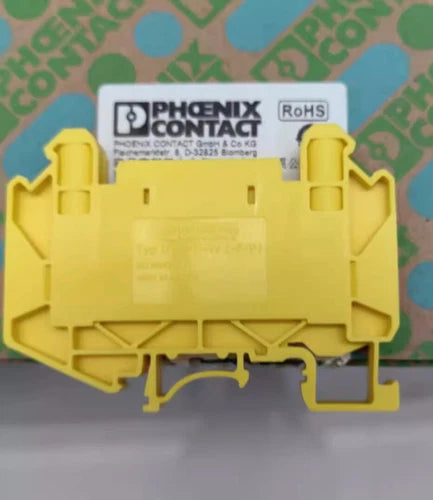 50pcs Phoenix Breaking Test Terminal UT 6-T-HV P/P YE Order Number 3001351