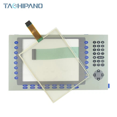 Touch Screen Panel for 2711PRDB10C with Membrane Keypad Keyboard 2711P-RDB10C