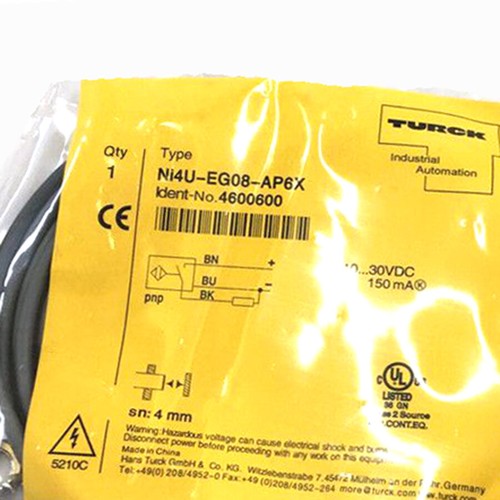 FOR TURCK Ni4U-EG08-AP6X 4600600 Inductive sensor PNP