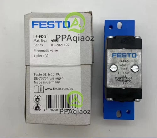1PC  FESTO J-5-PK-3 4503 Pneumatic Valve  One J5PK3 Free Shipping