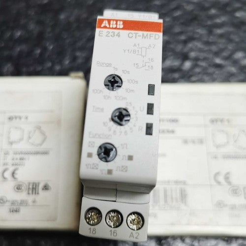 one  ABB CT-MFD.12 E234 1SVR500020R0000 Time Relay Fast Shipping