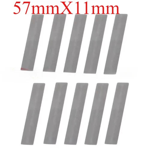 10PC  Air Compressor Reed Valve Plate Pump Head Piston Steel Plate  57mm x 11mm