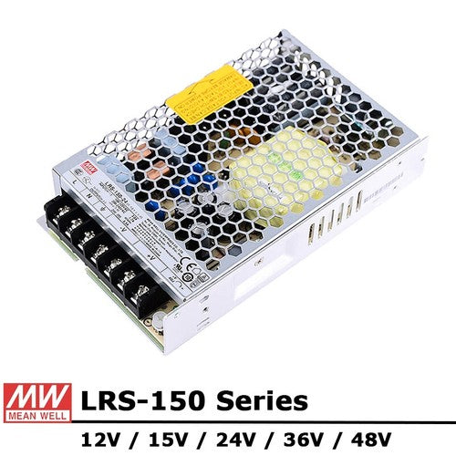 Mean Well LRS-150 switching power supply 12/15/24/36/48V transformer regulator